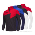 Personalizado su diseño Running Training Sports Jacket Men